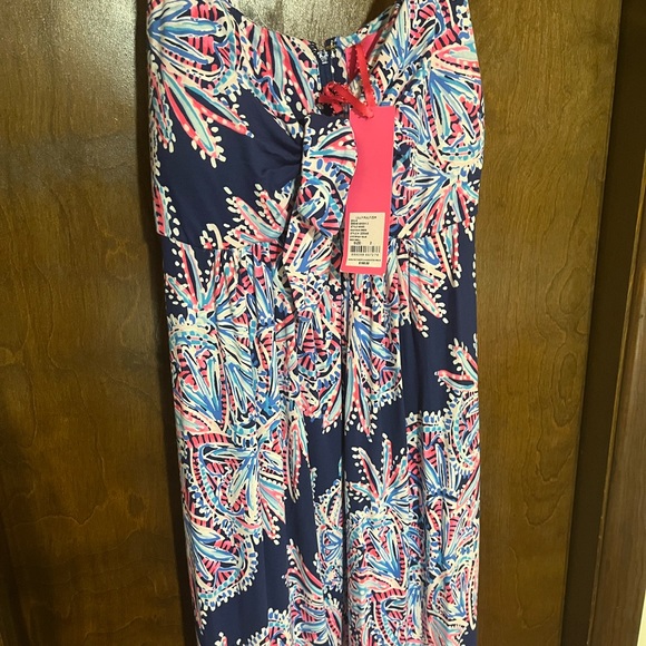 Lilly Pulitzer maxi in oyster bay blue 🦪👗☀️ - Picture 11 of 11